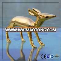 24k Gold Plated Deer Statue