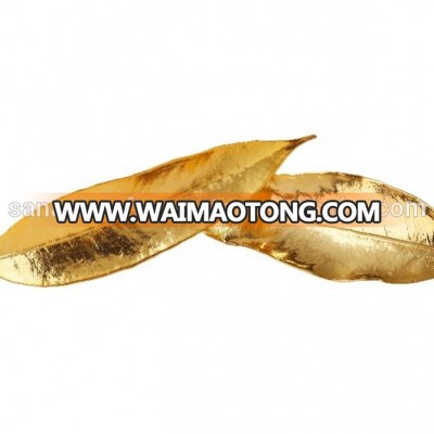 24k Gold Plated Mango Leaves